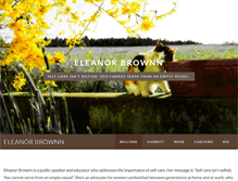 Tablet Screenshot of eleanorbrownn.com